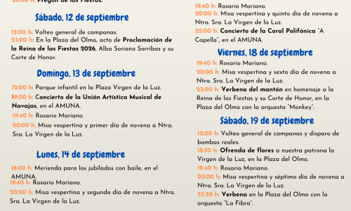 Semana Fiestas 2026